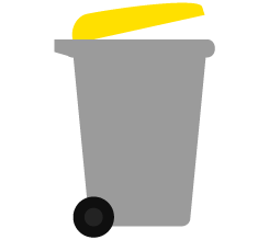 poubelle déchets recyclables