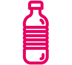icône bouteille en plastique